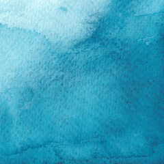 Fototapeta na wymiar Vector square watercolor wash blue paint background