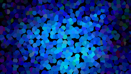 Blue Mosaic Abstract Texture Background , Pattern Backdrop of Gradient Wallpaper