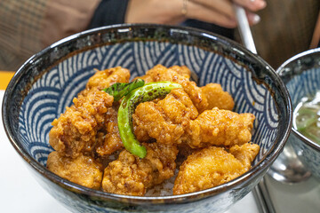 일식 가라아게동