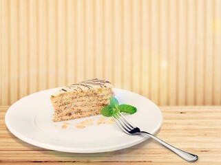 Tasty traditional lemon sweet pie