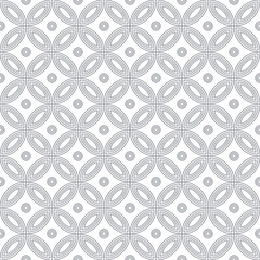 Mandala geometric pattern. Seamless vector background texture vector in illustration