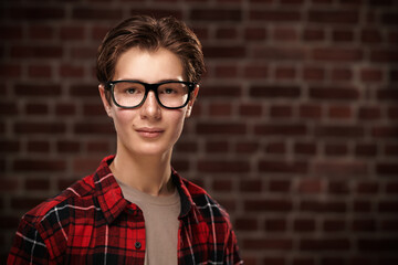 happy teenager portrait