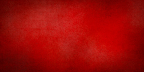 red background