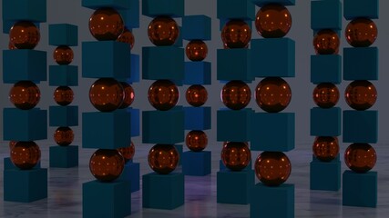 background with lamps