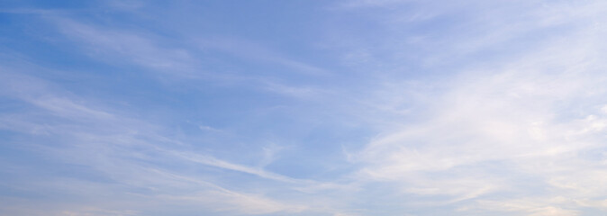 blue sky with clouds