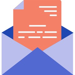 Mail icon email letter vector post symbol