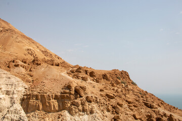 Panoramic view of the Dead sea, Israel