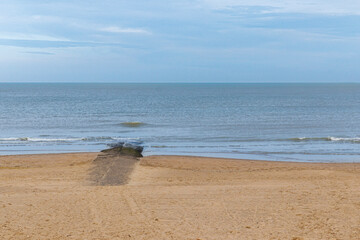 Brise-lames et sable fin en Europe