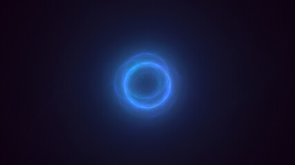 3D rendering abstract fractal light background