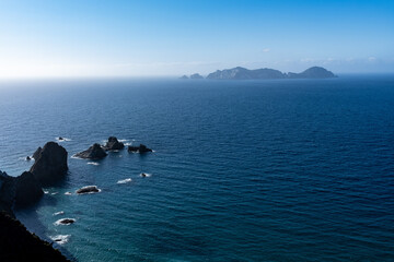 Palmarola vista da Ponza