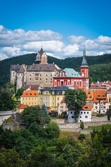 Fototapeta premium Loket castle, Czech Republic