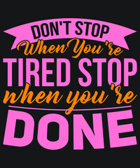 Typography T-shirt Design Vector