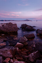 Fototapeta na wymiar Rocks on the coast of Croatian