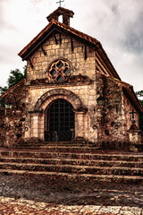 Fototapeta na wymiar Altos de Chavón church temple religion