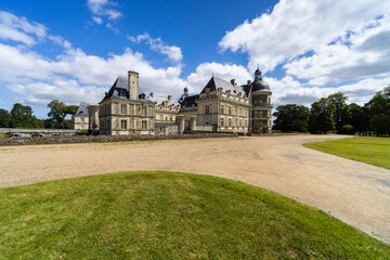 Serrant castle (Chateau de Serrant), Saint-Georges-sur-Loire,  Maine-et-Loire department, France