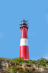 Fototapeta na wymiar Lighthouse of Hoernum on Sylt island, Germany