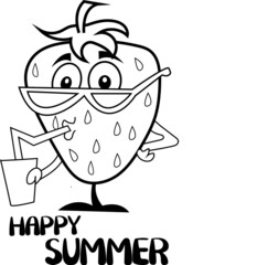 owl teacher with a book,HAPPY  SUMMER COLORING PAGE,HALLO SUMMER,NATURE ART COLORING PAGE,TREE COLORING PAGE,