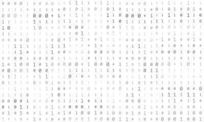 numbers on a white background. Vector