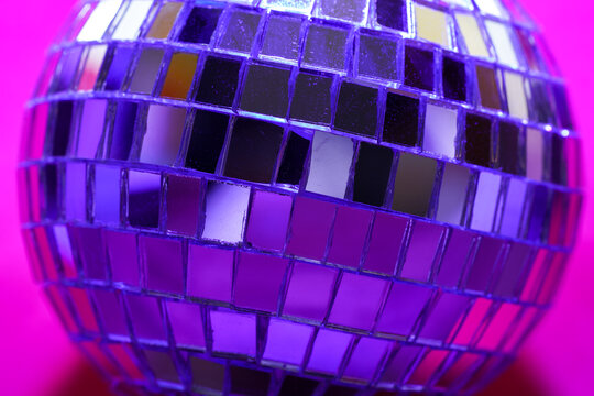 Purple Disco Ball