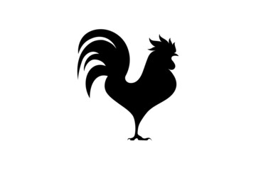 Fototapeta na wymiar Creative Rooster logo vector icon concept