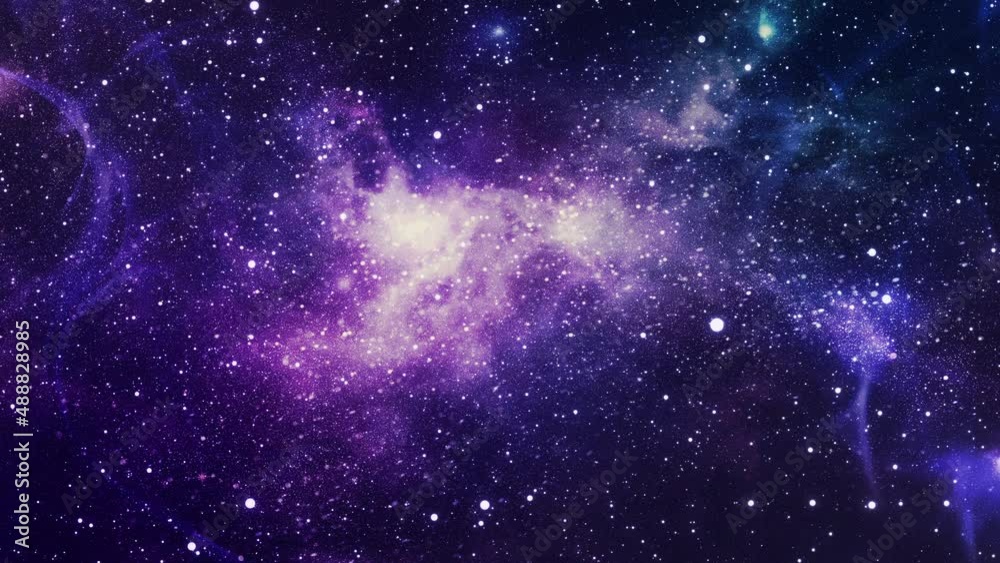 Canvas Prints nebula space background