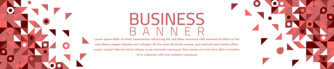 Abstract geometric design banner web template. Vector liquid shape layout banners. Template ready for use in web or print design. Background