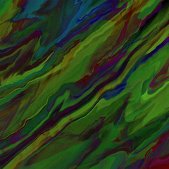 Green-blue marble texture. Multicolored abstract marble background. 
