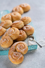 Biscuit. Delicious cottage cheese cookies. High quality photo