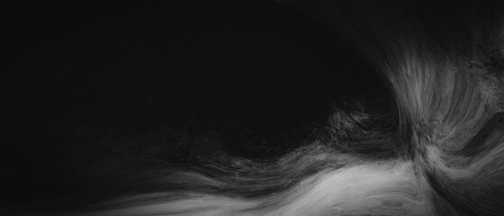 Abstract dark gray color cave illustration background