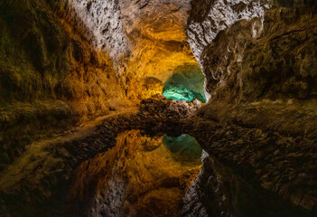 Cueva de los Verdes. Lanzarote, Canarias, Spain