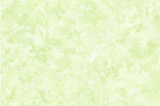 Green abstract watercolor texture background. Pastel watercolour brush splash pattern. Green summer grass watercolor background. Vector design illustration