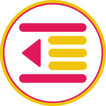 Outdent Icon