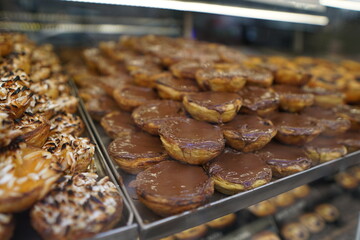sweets pastries from the bakery