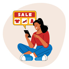 Doing shopping online