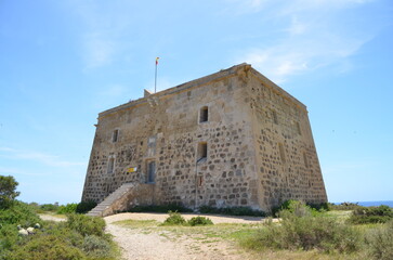 Isla de Tabarca en Alicante, España