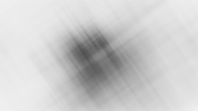 Minimalist textured background with repeating cross hatch diagonal pattern. This simple abstract grayscale background is full HD and a seamless loop.