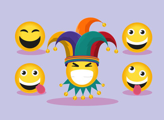 icons emoji fools day