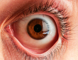 eye close up