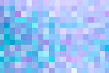 Saturated lilac and aquamarine geometric squared pattern for web
