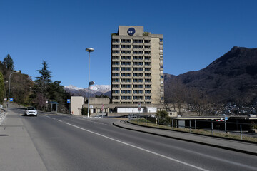 L'Ospedale Civico di Lugano in Svizzera.