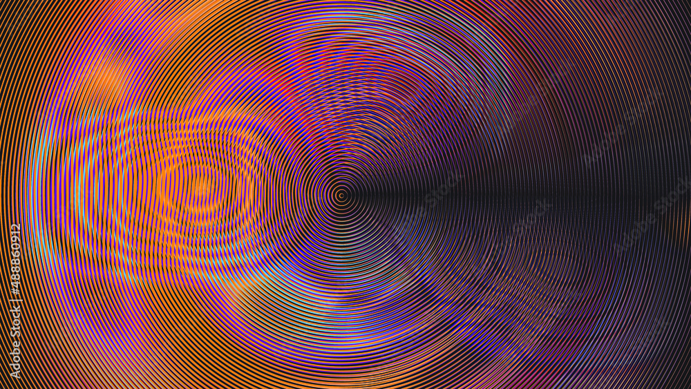 Fototapete glitch distorted geometric background . modern art design . noise destroyed glitched poster . trendy