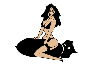 pin up bomb