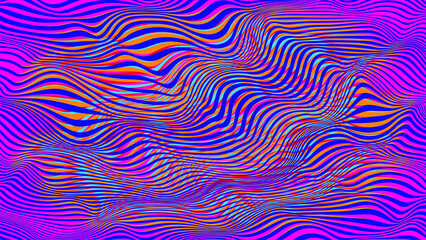 Glitch distorted geometric background . Modern art design . Noise destroyed glitched poster . Trendy defect error background with speed lines . Glitched artwork  .Hologram effect .vector 