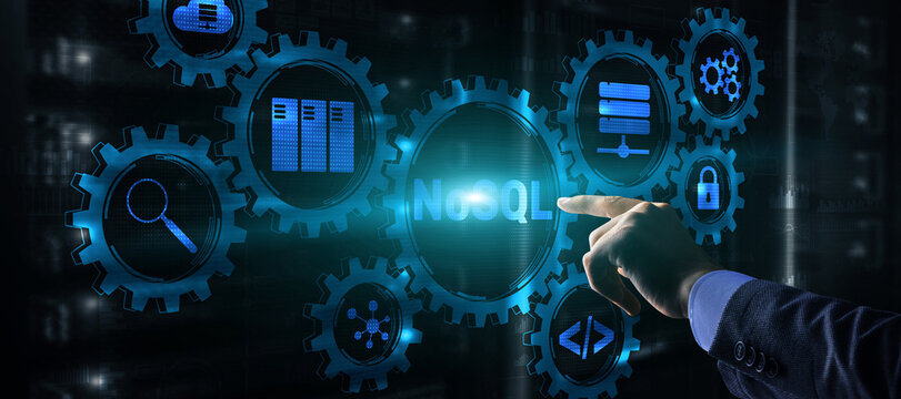 Structured Query Language. Database Technology Concept. NoSQL
