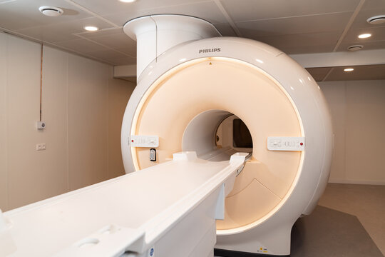 philips MRI. Medical Equipment and Health Care. modern diagnostics.