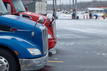 frozen trucks
