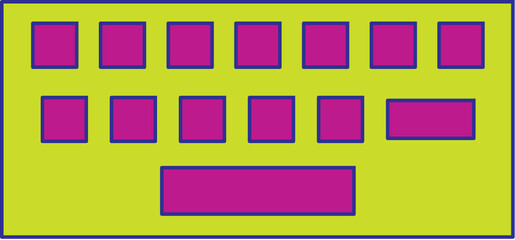 Keyboard Icon - bright