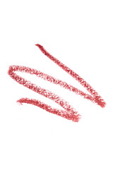 Lip liner stroke on white background- Image