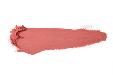 Lip stick pink red orande smudge background texture- Image