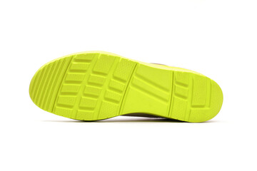 soled sneakers close up view - Image